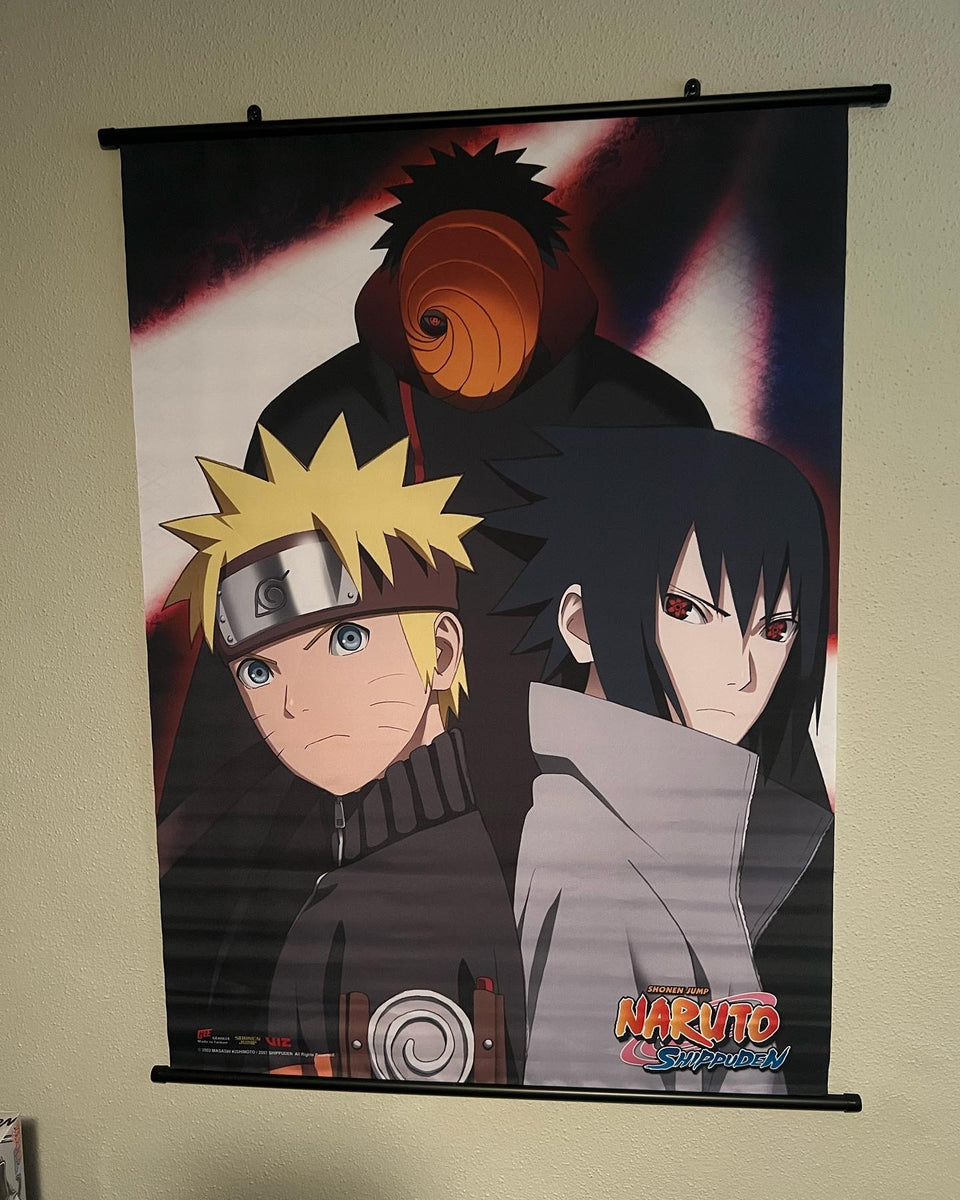 Naruto anime wall scroll