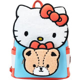 Hello Kitty and Bear Cosplay Sherpa Mini Backpack