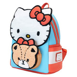 Hello Kitty and Bear Cosplay Sherpa Mini Backpack