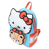 Hello Kitty and Bear Cosplay Sherpa Mini Backpack