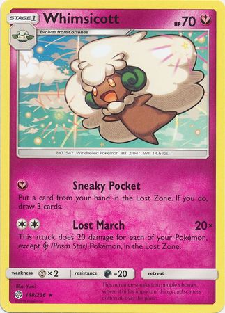 Whimsicott 148/236 RARE