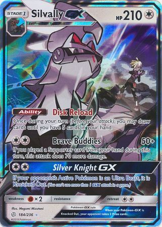 Silvally 184/236 GX RARE