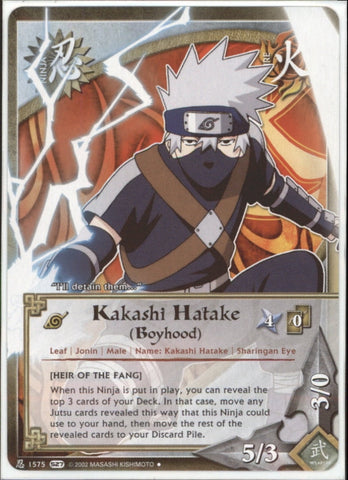 Kakashi Hatake (Boyhood) 1575 UNCOMMON