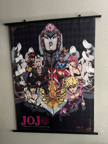 JOJO’S Bizarre Adventure S4 Wall Scroll