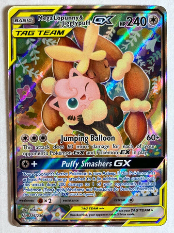 Mega Lopunny & Jigglypuff 226/236 ULTRA RARE GX