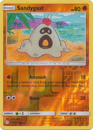 Sandygast 126/236 REVERSE HOLO COMMON