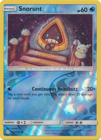 Snorunt 47/236 REVERSE HOLO COMMON