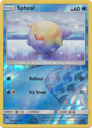 Spheal 50/236 REVERSE HOLO COMMON